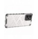 Honeycomb fodral pansarfodral med en gelram Realme C35 transparent