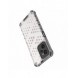 Honeycomb fodral pansarfodral med en gelram Realme C35 transparent