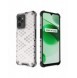 Honeycomb fodral pansarfodral med en gelram Realme C35 transparent