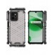 Honeycomb fodral pansarfodral med en gelram Realme C35 transparent