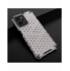 Honeycomb fodral pansarfodral med en gelram Realme C35 transparent