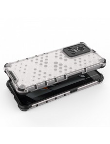 Honeycomb fodral pansarfodral med en gelram Realme GT Neo 3 svart