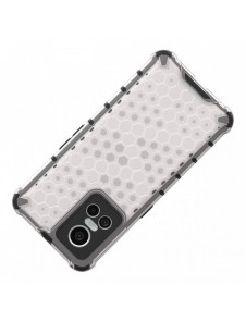 Honeycomb fodral pansarfodral med en gelram Realme GT Neo 3 svart
