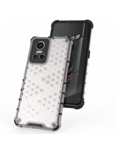 Honeycomb fodral pansarfodral med en gelram Realme GT Neo 3 svart