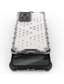 Honeycomb fodral pansarfodral med en gelram Realme GT Neo 3 svart
