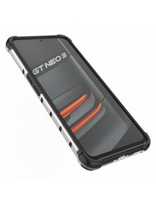 Honeycomb fodral pansarfodral med en gelram Realme GT Neo 3 svart