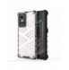 Honeycomb fodral pansarfodral med en gelram Realme GT Neo 3 transparent