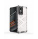 Honeycomb fodral pansarfodral med en gelram Realme GT Neo 3 transparent