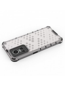 Honeycomb fodral pansarfodral med en gelram Realme GT Neo 3 transparent