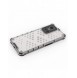 Honeycomb fodral pansarfodral med en gelram Realme GT Neo 3 transparent