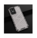 Honeycomb fodral pansarfodral med en gelram Realme GT Neo 3 transparent