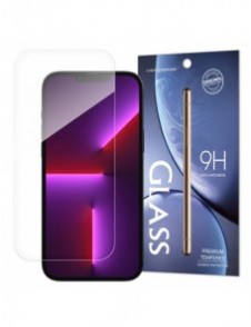 Härdat glas 9H skärmskydd iPhone 14 Pro Max (förpackning - kuvert)