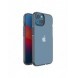 Spring Case fodral för iPhone 14 silikonfodral med en ram svart