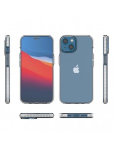 Spring Case fodral för iPhone 14 silikonfodral med en ram svart