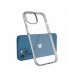 Spring Case fodral för iPhone 14 silikonfodral med en ram svart