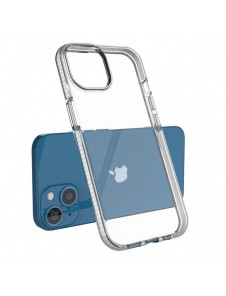 Spring Case fodral för iPhone 14 silikonskal med en ram ljusrosa