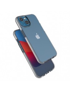 Spring Case fodral för iPhone 14 silikonfodral med en ram ljusblå
