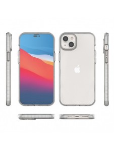 Spring Case fodral för iPhone 14 Plus silikonfodral med en ram svart