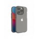 Spring Case fodral för iPhone 14 Pro silikonfodral med en ram svart
