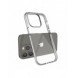 Spring Case fodral för iPhone 14 Pro silikonfodral med en ram svart