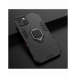 Ring Armour fodral till iPhone 14 pansarskal magnetisk hållare ring svart