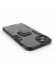 Ring Armour fodral till iPhone 14 Plus pansarskal magnetisk hållare ring svart