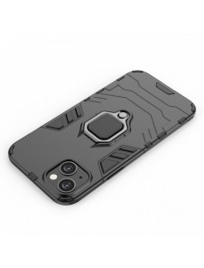 Ring Armour fodral till iPhone 14 Plus pansarskal magnetisk hållare ring svart