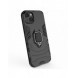 Ring Armour fodral till iPhone 14 Pro pansarskal magnetisk hållare ring svart