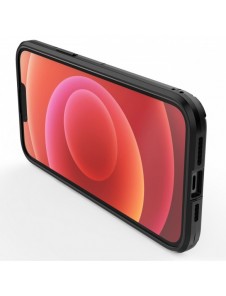 Ring Armour fodral till iPhone 14 Pro pansarskal magnetisk hållare ring svart