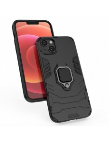 Ring Armour fodral för iPhone 14 Pro Max pansarskal magnetisk hållare ring svart