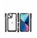 Outer Space Case iPhone 14 hårt skal med en gelram svart