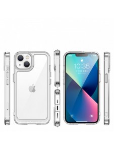 Outer Space Case iPhone 14 Plus hårt skal med en genomskinlig gelram