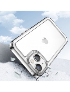 Outer Space Case iPhone 14 Plus hårt skal med en genomskinlig gelram
