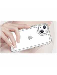 Outer Space Case iPhone 14 Plus hårt skal med en genomskinlig gelram