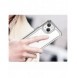 Outer Space Case iPhone 14 Plus hårt skal med en genomskinlig gelram