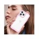 Outer Space Case iPhone 14 Pro Max hårt skal med en rosa gelram