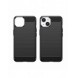 Carbon Case för iPhone 14 Plus flexibelt gel bakskal svart