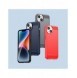 Carbon Case för iPhone 14 Plus flexibelt gel bakskal svart