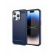 Carbon Case iPhone 14 Pro flexibelt gel bakskal blå
