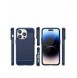 Carbon Case iPhone 14 Pro flexibelt gel bakskal blå