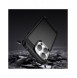Carbon Case iPhone 14 Pro Max flexibelt gel bakskal svart