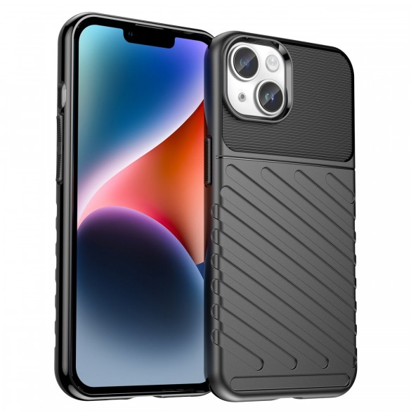 Thunder Case iPhone 14 Plus pansarfodral svart