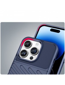 Thunder Case iPhone 14 Pro Max blå pansarfodral