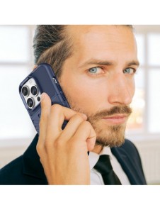 Thunder Case iPhone 14 Pro Max blå pansarfodral