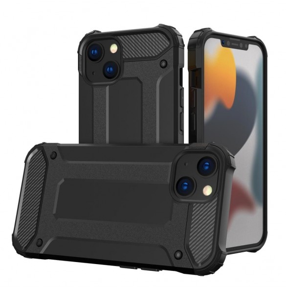 Hybrid Armor fodral iPhone 14 Plus pansarhybridfodral svart