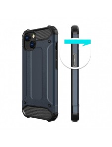 Hybrid Armor-fodral för iPhone 14 Plus pansarhybridskal blå