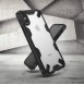 Svart och väldigt snyggt fodral för iPhone XS / X.