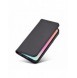 Magnet Kortfodral fodral för iPhone 14 Pro Max flip cover plånboksställ svart