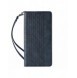 Magnet Strap Case Fodral för iPhone 14 Flip Wallet Mini Lanyard Stand Blå