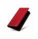 Magnet Strap Fodral iPhone 14 Pro Fodral med Flip Wallet Mini Lanyard Stand Röd
